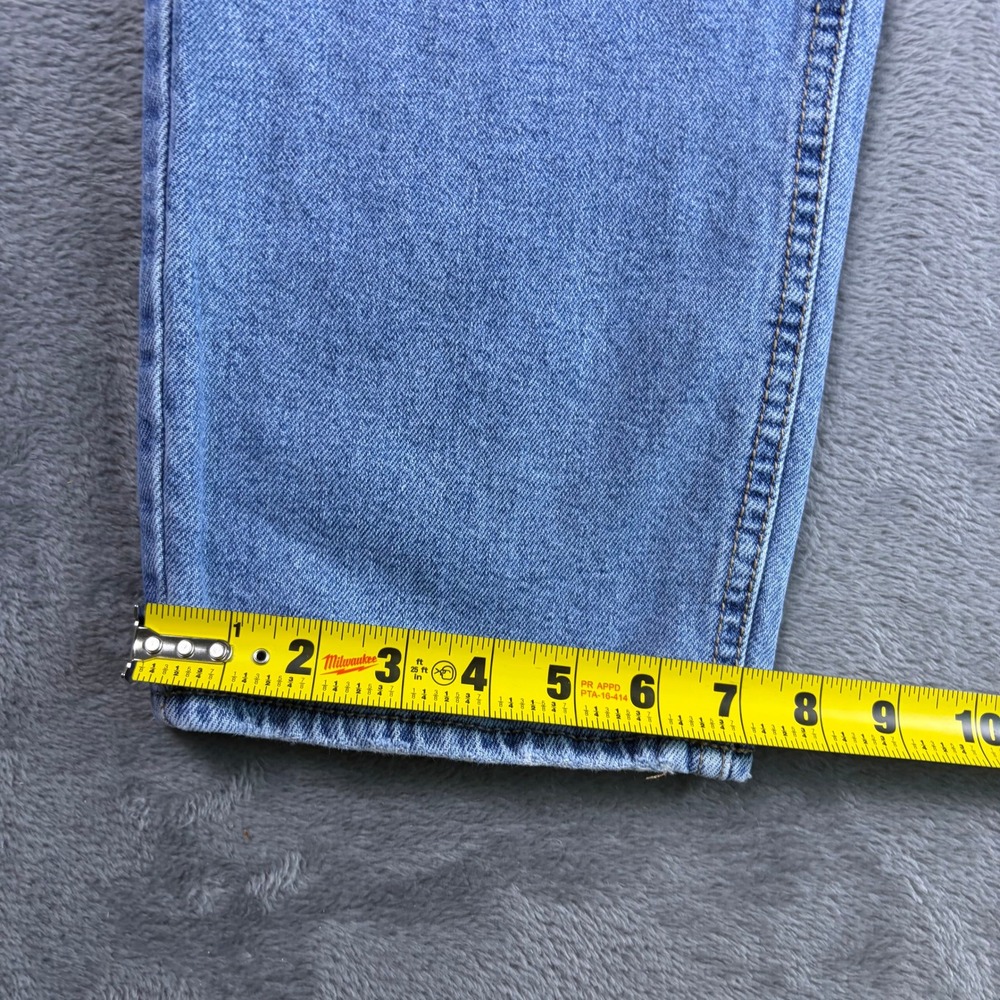 U.S. Polo Assn. Jeans Women's 8 Regular Blue Light Wash Distressed Denim Ripped - Picture 12 of 12
